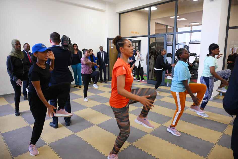 Heydər Əliyev Fondunun vitse-prezidenti Leyla Əliyeva Əddis-Əbəbədə bir sıra sosial və mədəni obyektlərlə tanış olub