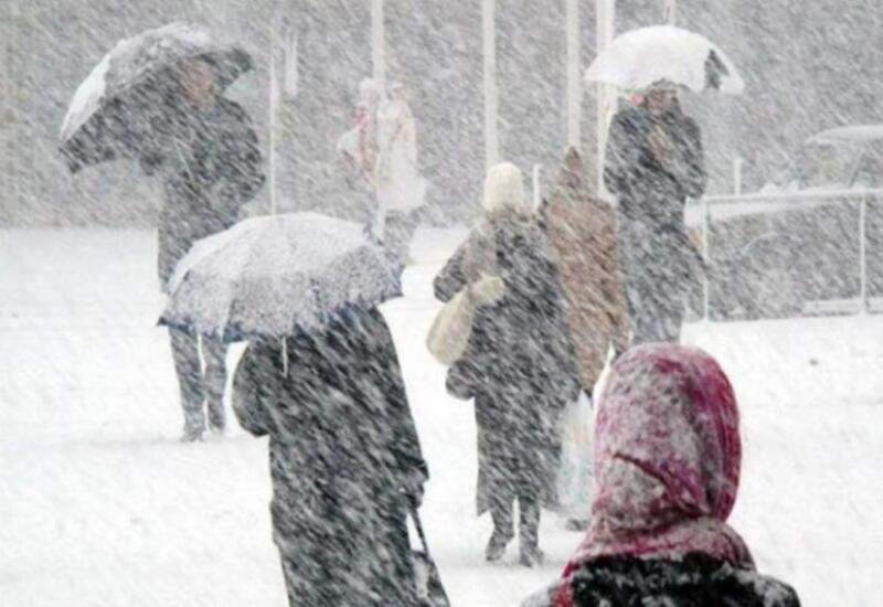 Ожидаются метель и мороз