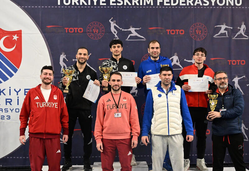 Азербайджанские саблисты завоевали медали в Анкаре