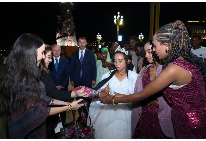 Вице-президент Фонда Гейдара Алиева Лейла Алиева посетила в Аддис-Абебе Музейный комплекс Победы при Адуа