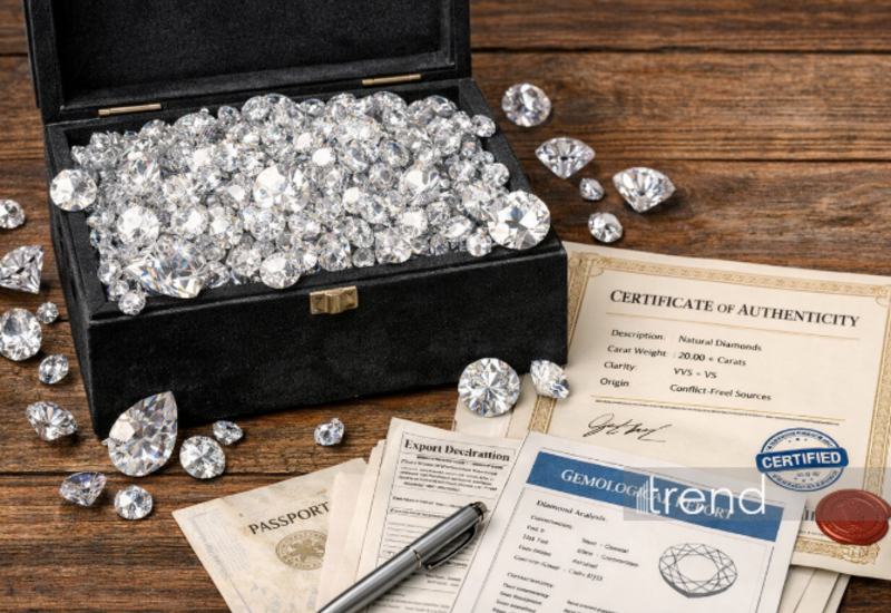 В Азербайджане вводятся штрафы за незаконный оборот алмазов