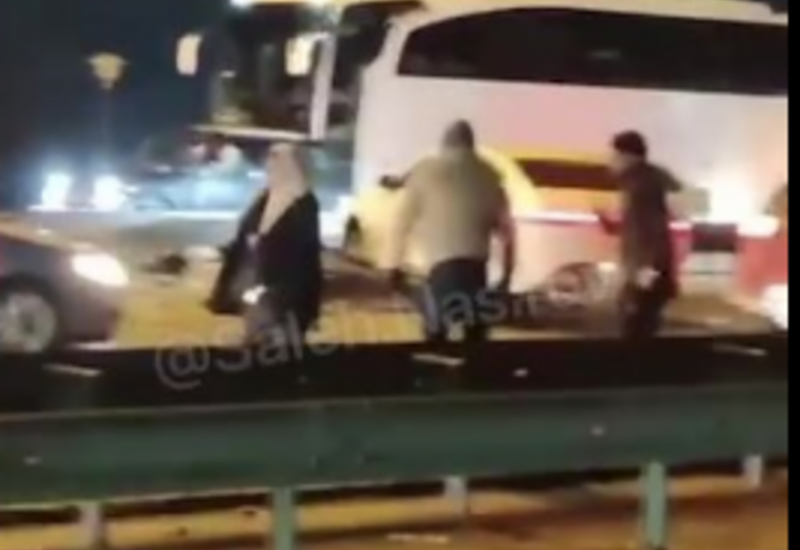 В Баку произошла цепная авария