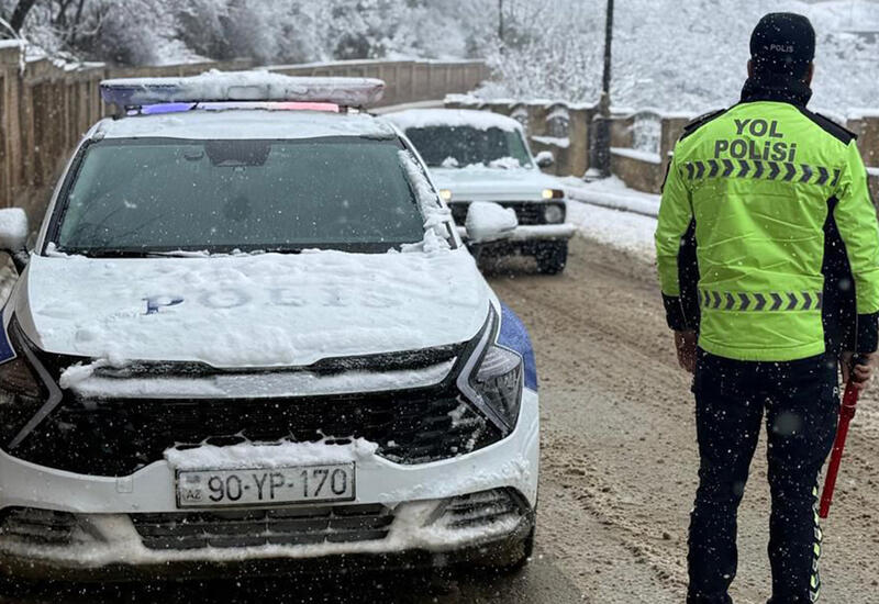 Yollardakı vəziyyətlə bağlı