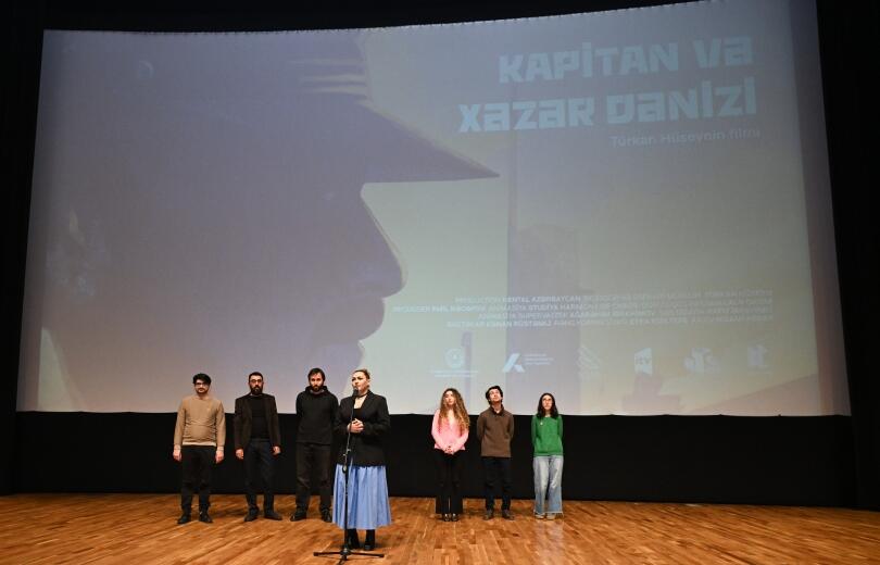 В Баку состоялась премьера фильма "Капитан и Каспийское море", посвященного трагедии 20 Января