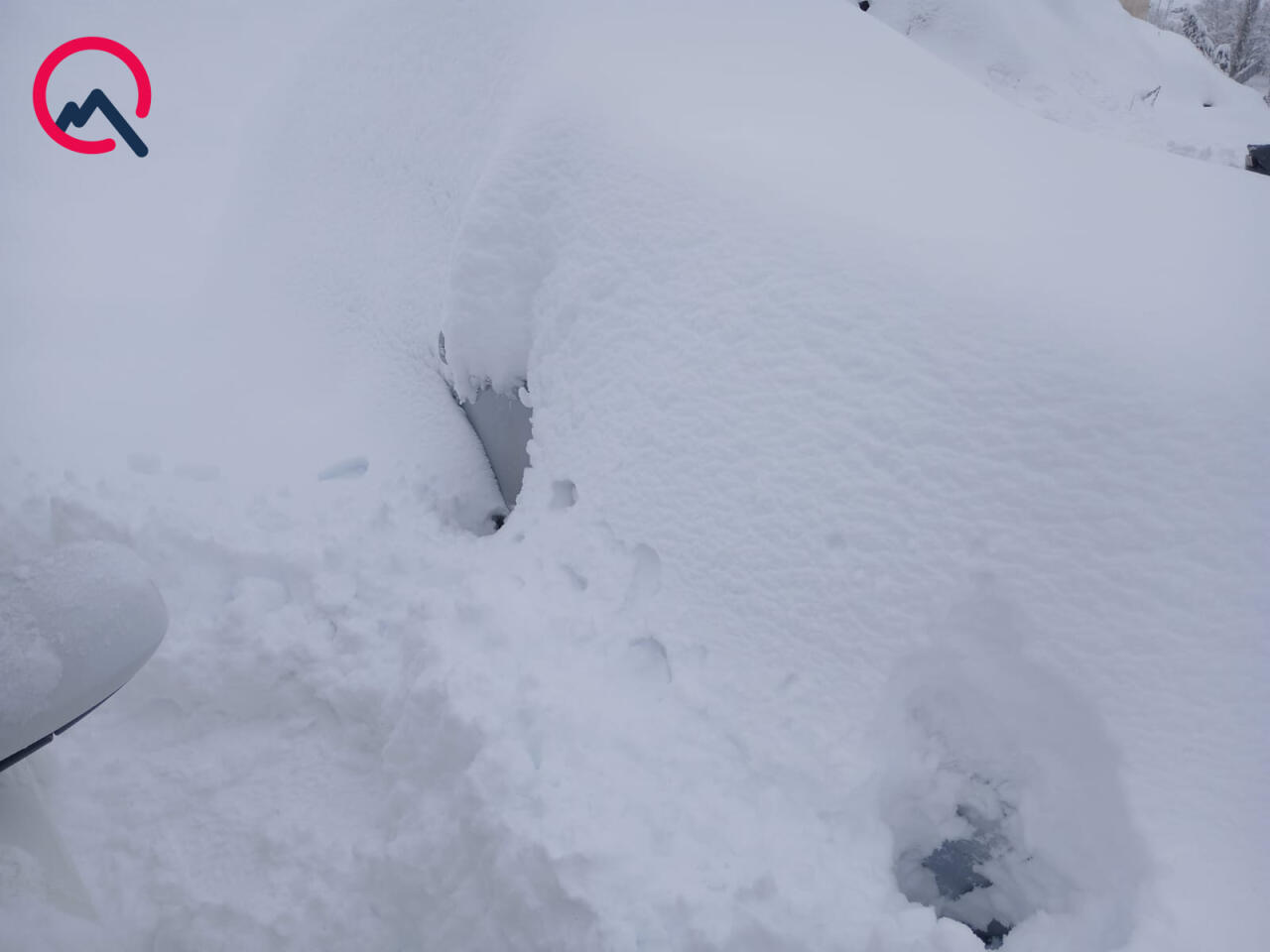 В Гадруте выпало 80 см снега