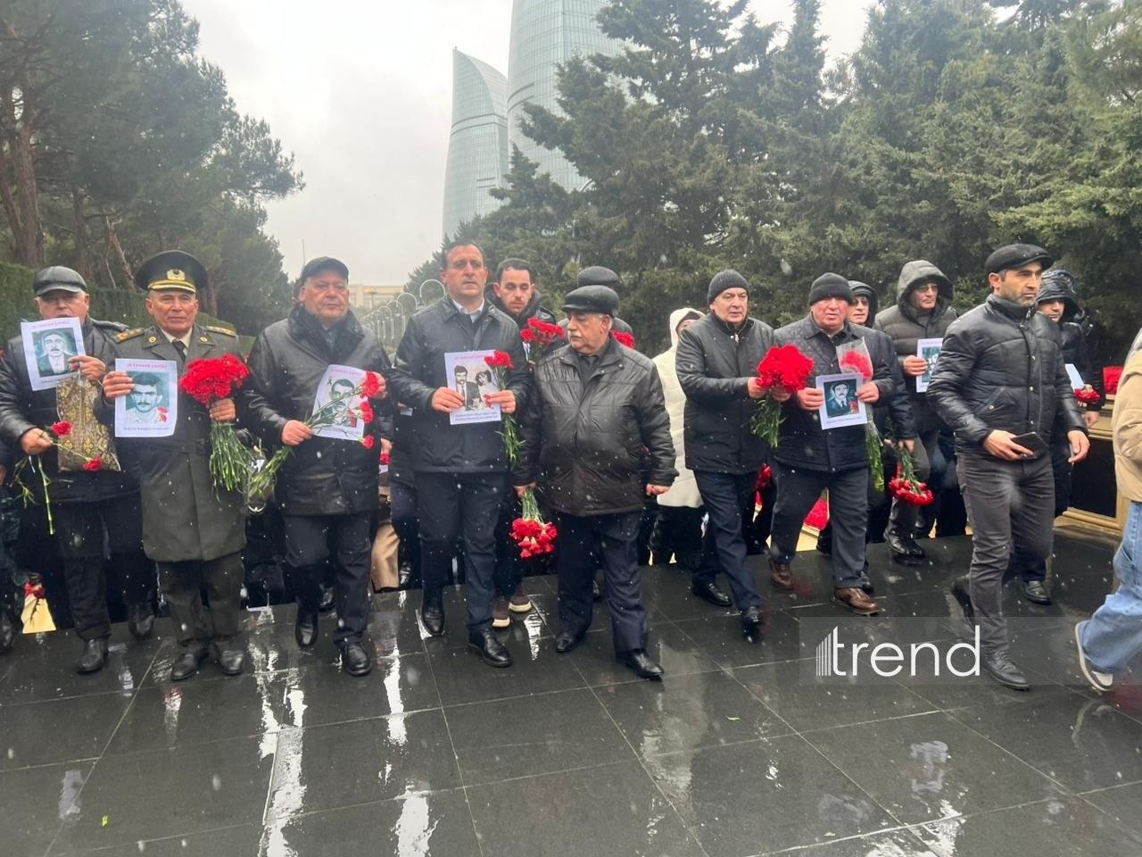 Azərbaycan xalqı 20 Yanvar faciəsi qurbanlarının əziz xatirəsini yad edir