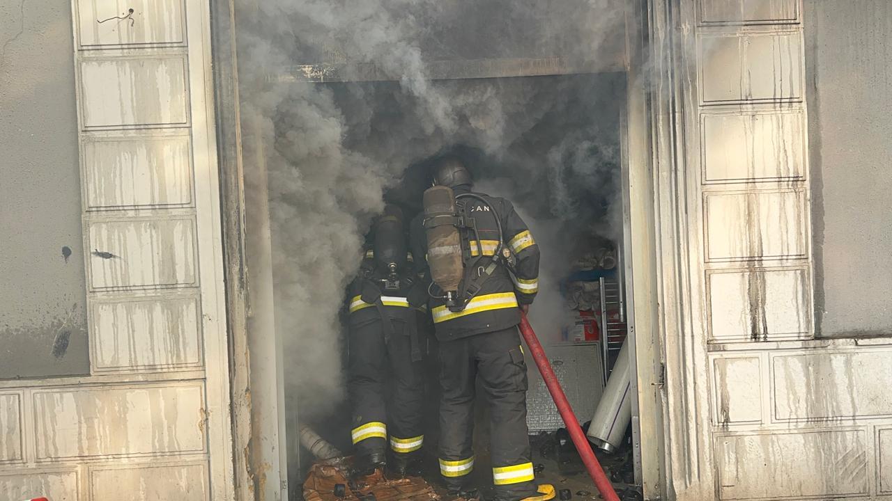 Пожар на проспекте Зии Буньятова потушен