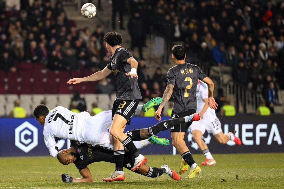 Çempionlar Liqası: “Qarabağ” - “Ayntraxt” oyununda hesab bərabərləşib