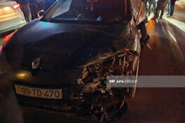 Тяжелое ДТП в Баку,