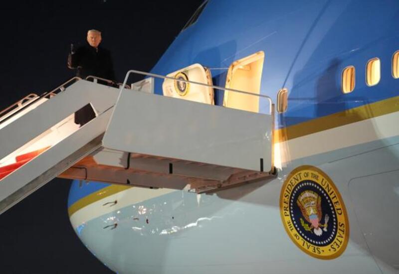 У самолета Трампа после взлета зафиксированы неполадки