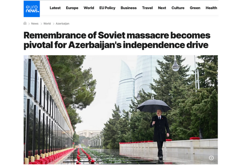 Euronews подготовил материал к годовщине трагедии 20 Января