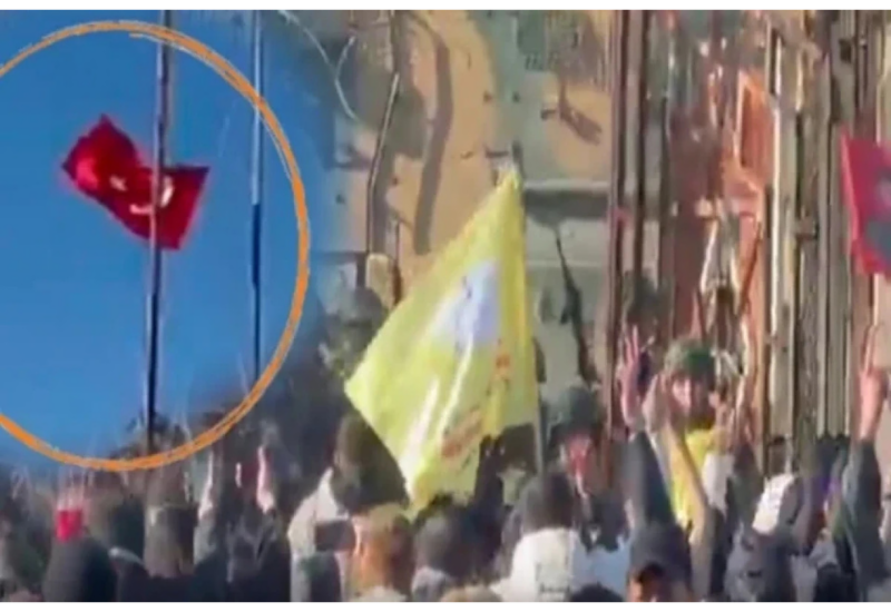 Более 10 человек задержаны на границе с Сирией за провокацию против турецкого флага