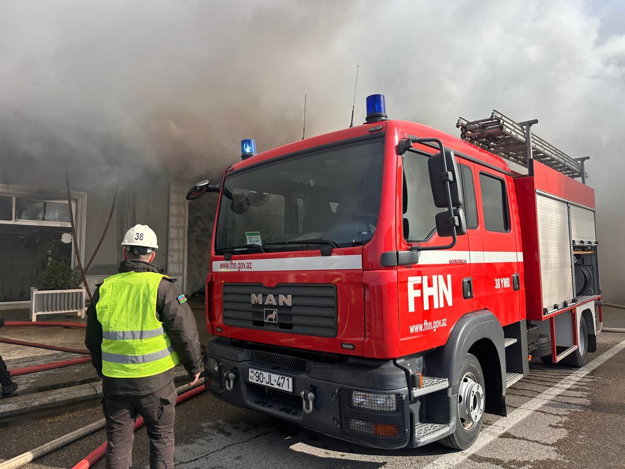 Пожар на проспекте Зии Буньятова потушен