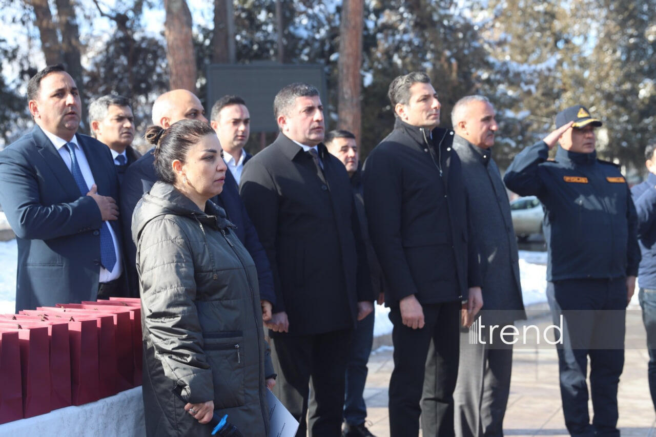 Xankəndi şəhərinə qayıdan ailələrə evlərinin açarları təqdim olundu