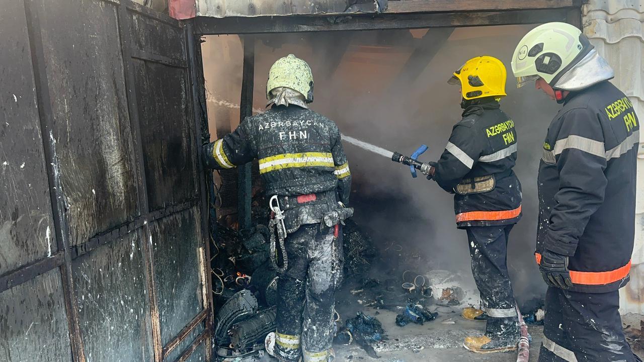 Пожар на проспекте Зии Буньятова потушен