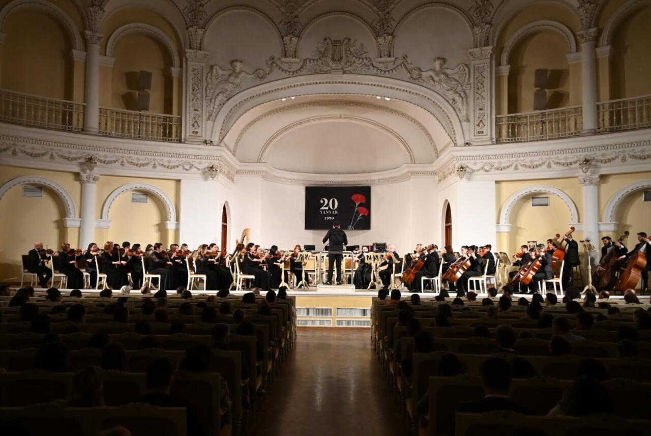 Духовная сила и героизм азербайджанского народа - памятный вечер в филармонии