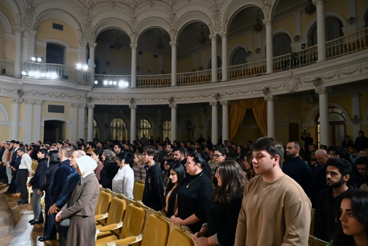Духовная сила и героизм азербайджанского народа - памятный вечер в филармонии