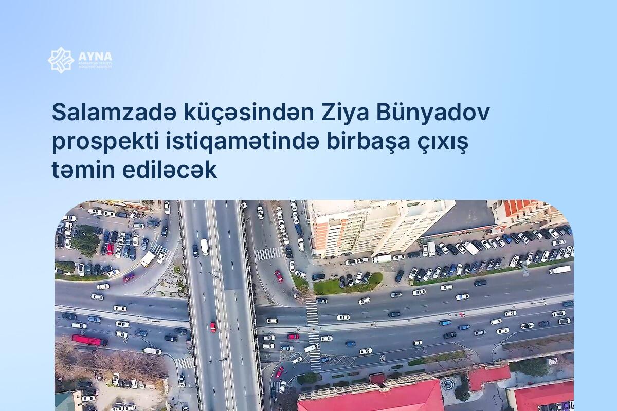 Bakının bu küçələrinin kəsişməsi işıqforla nizamlanacaq