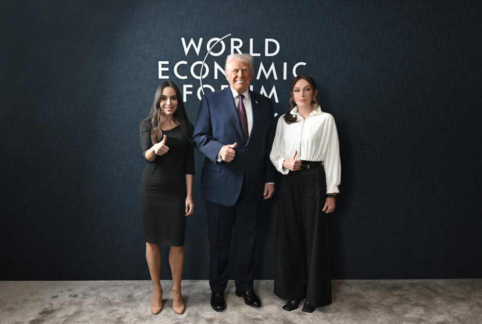 Davosda Prezident İlham Əliyev ilə Prezident Donald Tramp arasında görüş keçirilib