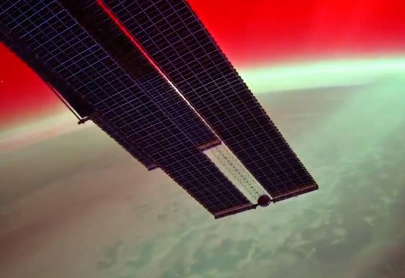 С МКС зафиксировано одно из самых ярких полярных сияний