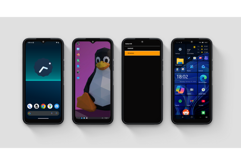 Создан первый смартфон с поддержкой Windows 11