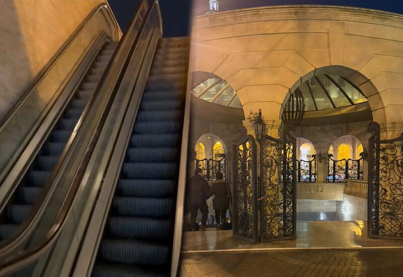 Почему не работают эскалаторы в переходе на "Азнефти"?