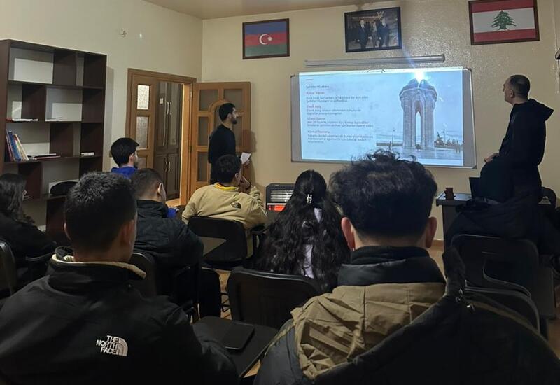 Livanın türkman gəncləri 20 Yanvar faciəsi barədə məlumatlandırılıb