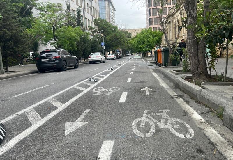 В Азербайджане предлагается отменить неиспользуемые велосипедные полосы