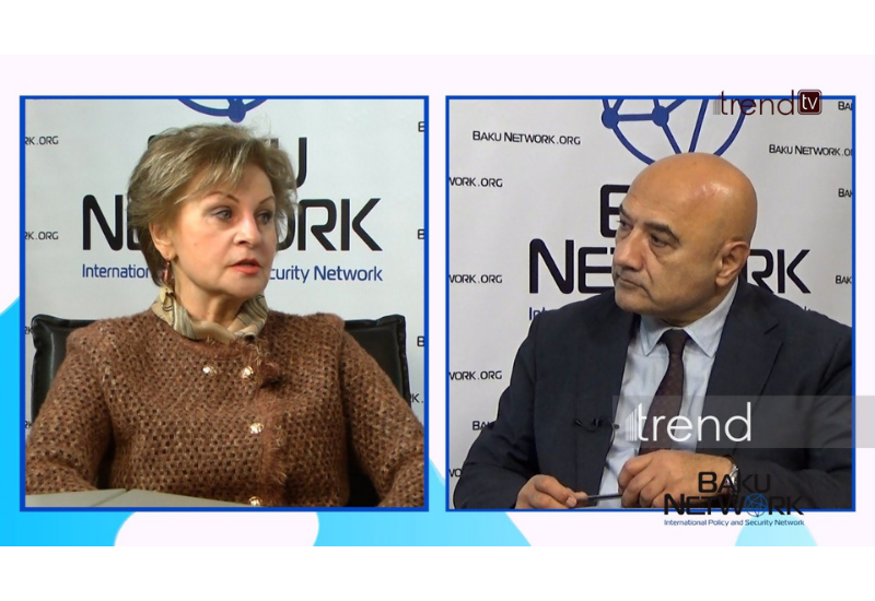 Азербайджан всегда был примером гармоничного сосуществования народов - Наталья Шаровская в передаче "Диалог с Тофиком Аббасовым"