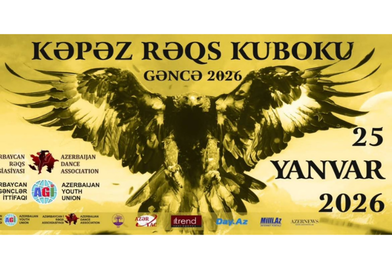 В Гяндже состоится танцевальный фестиваль-конкурс "Kəpəz Rəqs Kuboku 2026"