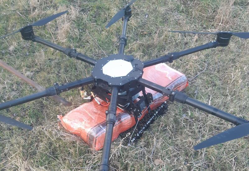 Предотвращен ввоз наркотиков из Ирана в Азербайджан с помощью дрона