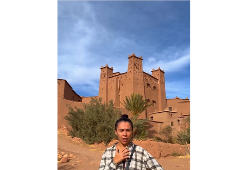 Айшан Мамедова рассказала о легендарной деревне в Марокко