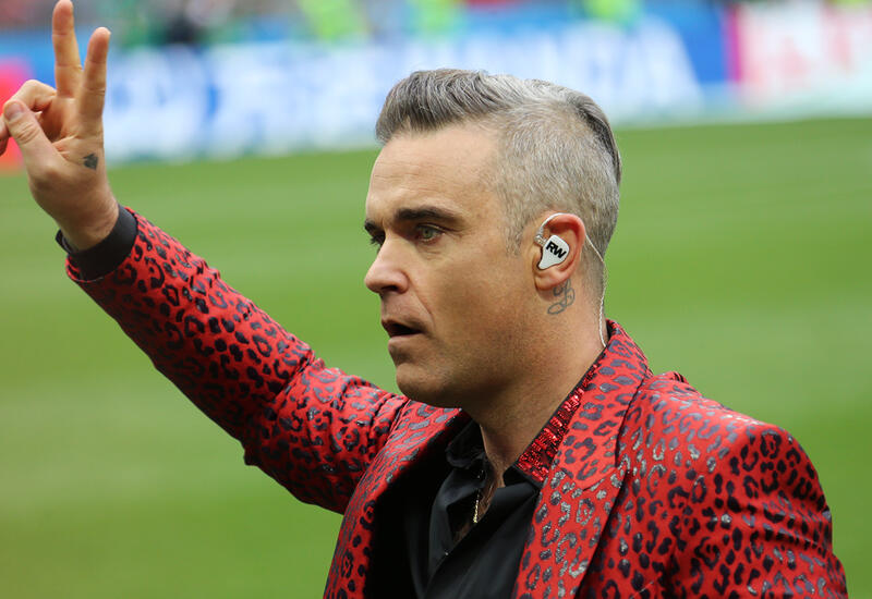 Робби Уильямс установил рекорд по числу хитов в Великобритании