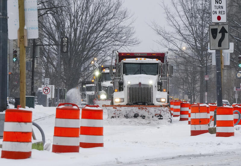В США зимний шторм унес жизни более 20 человек