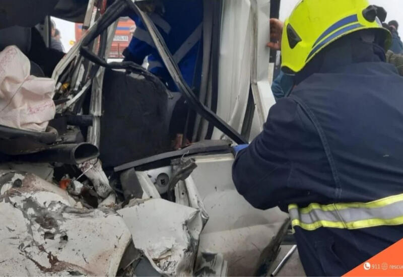 В Армении столкнулись 15 автомобилей,