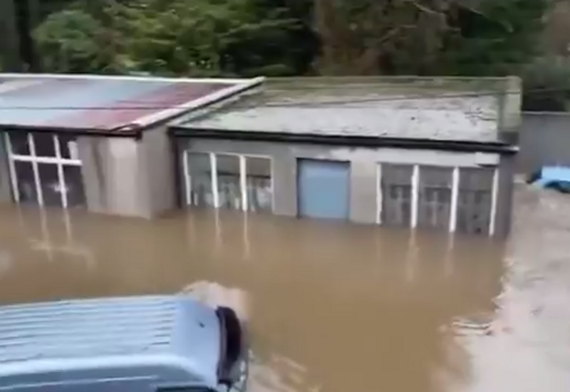 Дублин затопило