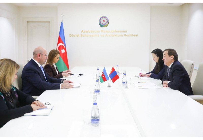 В Баку обсуждено участие Монголии в WUF13