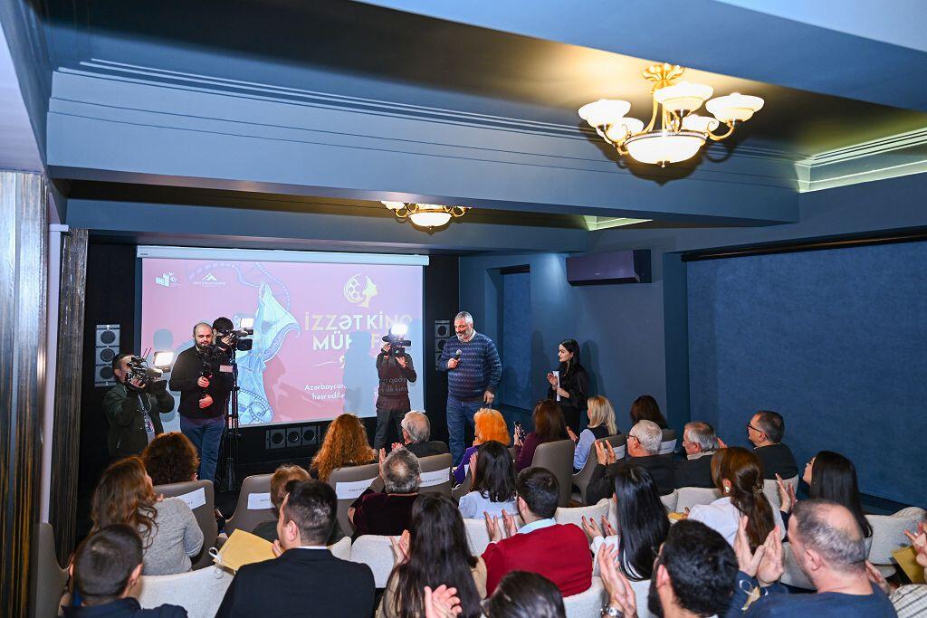 В Баку состоялась церемония вручения премии İzzət, учрежденной в поддержку женщин-кинематографистов