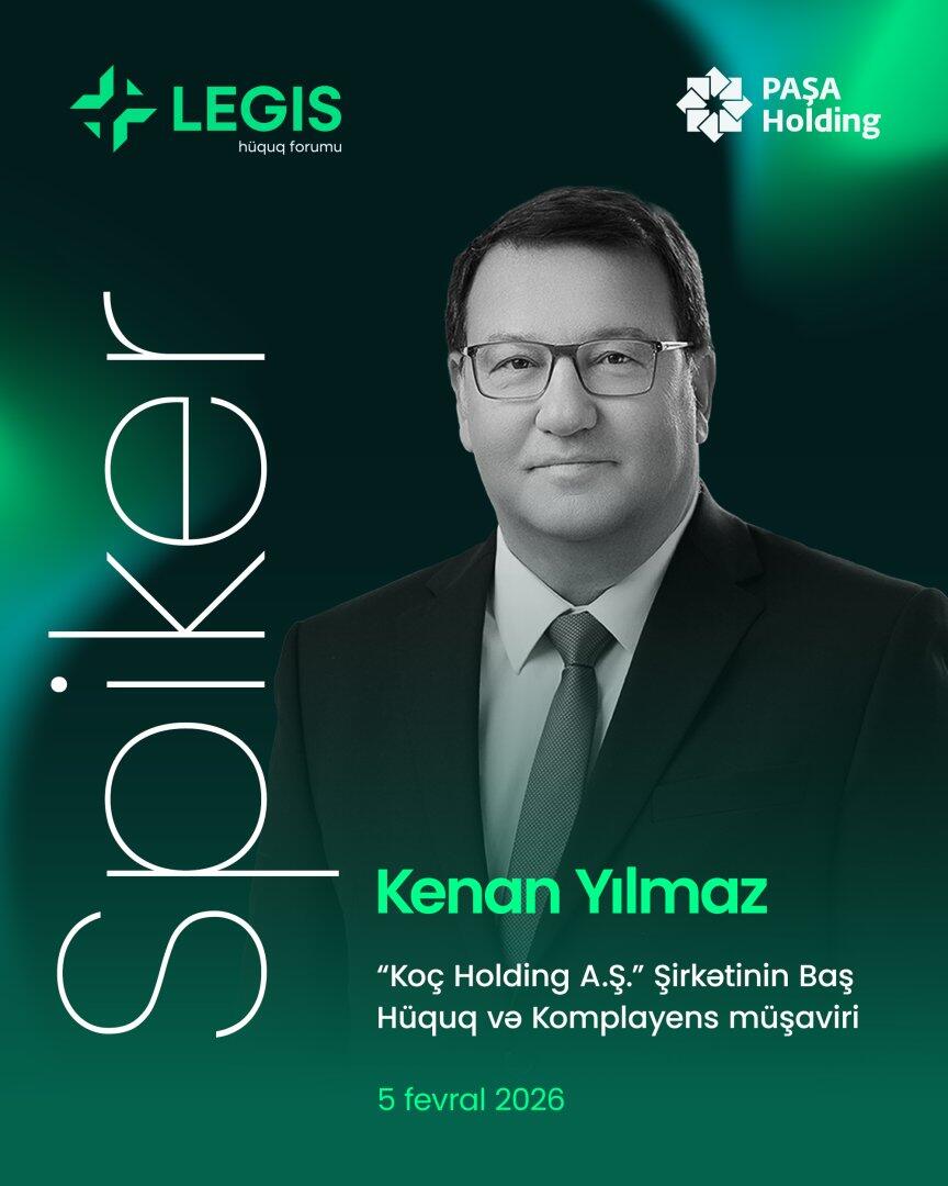 PAŞA Holding tərəfindən “LEGIS Hüquq Forumu” təşkil ediləcək