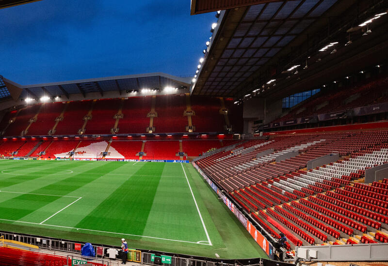 Лига Чемпионов: стадион "Энфилд" готов к матчу "Карабах"-"Ливерпуль"