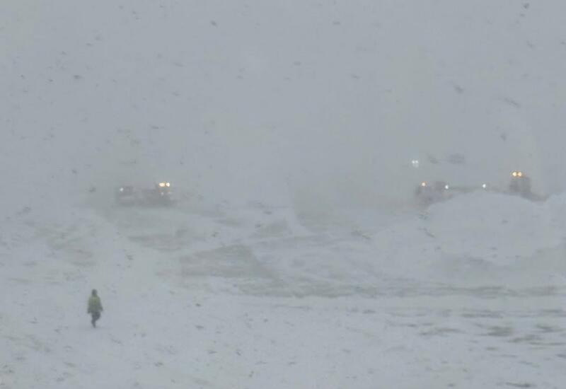 Сильнейшие снегопады в Канаде