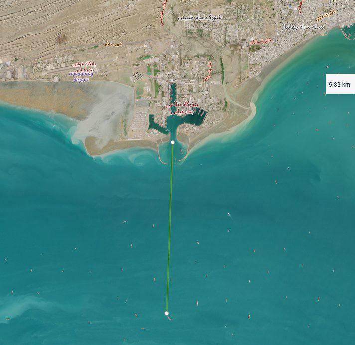 КСИР разместил носитель БЛА Shahed Bagheri в районе Бендер-Аббаса