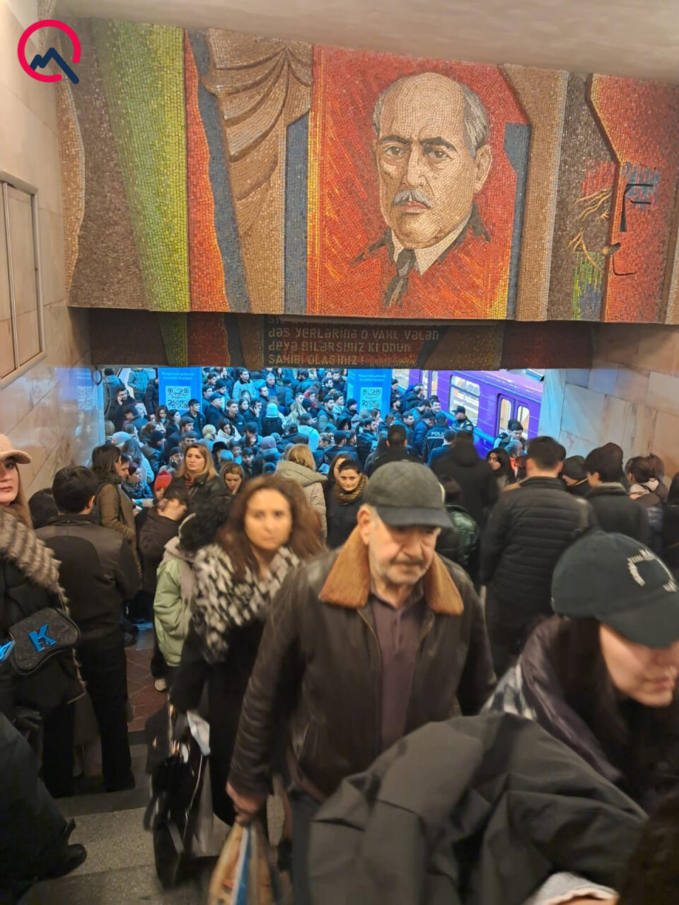 Metroda Yaşıl və Qırmızı xətlərdə qatarların qrafik üzrə hərəkəti bərpa olunub