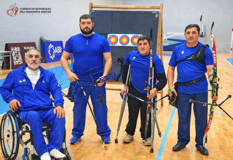 Азербайджанские паралимпийцы проводят сборы в Шеки