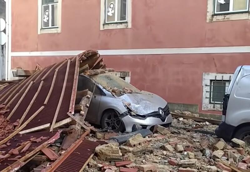 Португалию накрыл разрушительный циклон