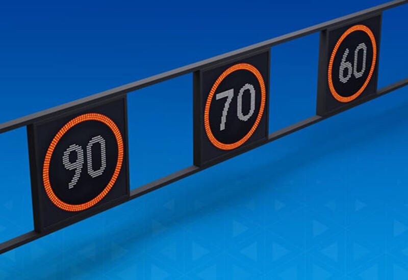 Bu yolda sürət həddi endirildi