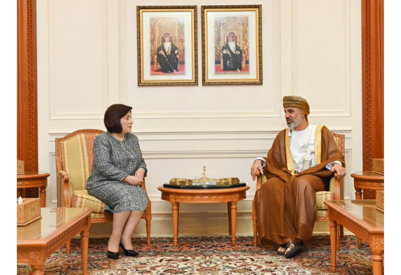 Сахиба Гафарова провела обсуждения с оманским коллегой