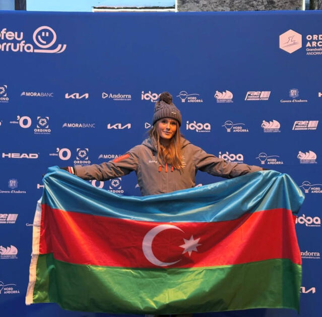 Азербайджанская лыжница успешно выступила на соревнованиях в Андорре