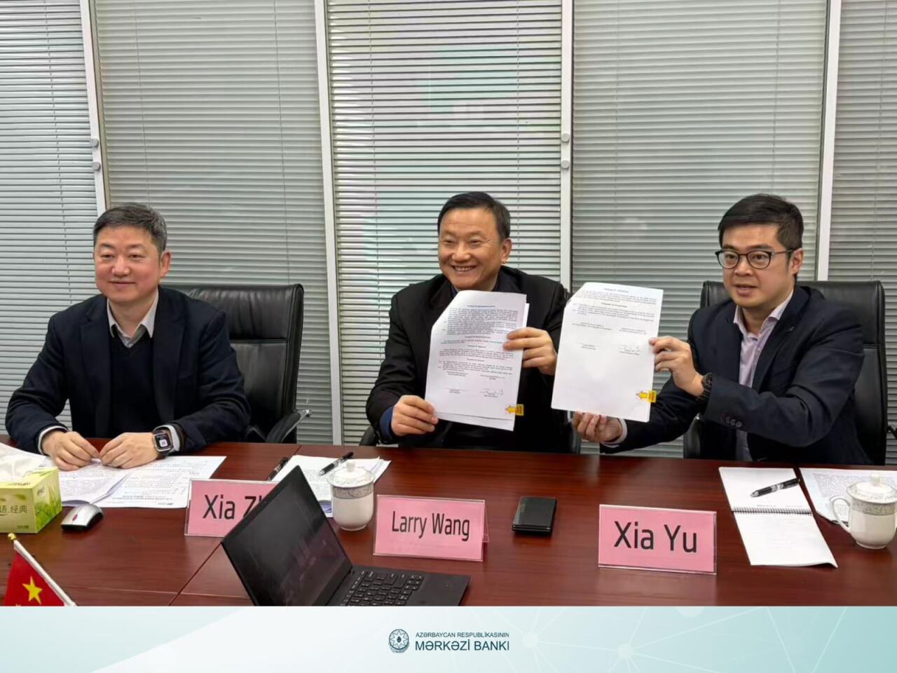 ЦБА и платёжная система UnionPay подписали меморандум о сотрудничестве