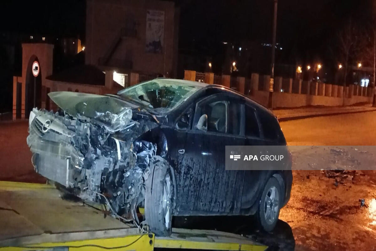 В Гёйгёле произошло ДТП,